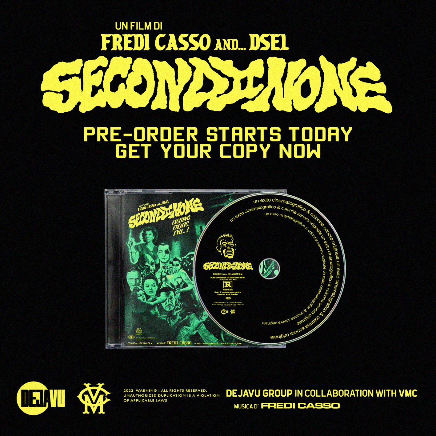 Fredi Casso X dsel [SECOND II NONE] CD