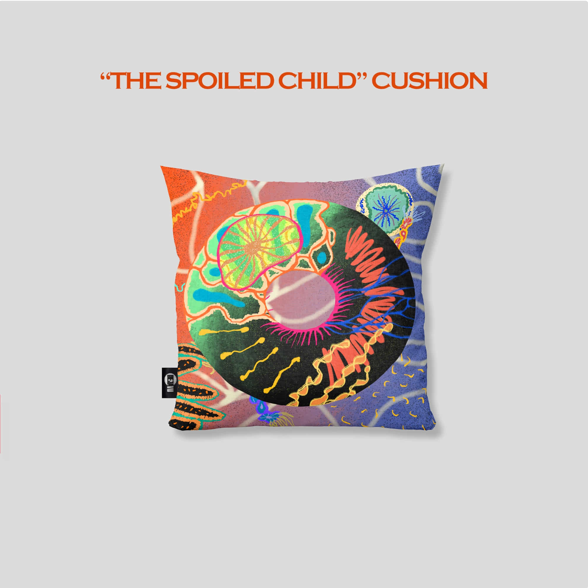 &quot;THE SPOILED CHILD&#039; CUSHION